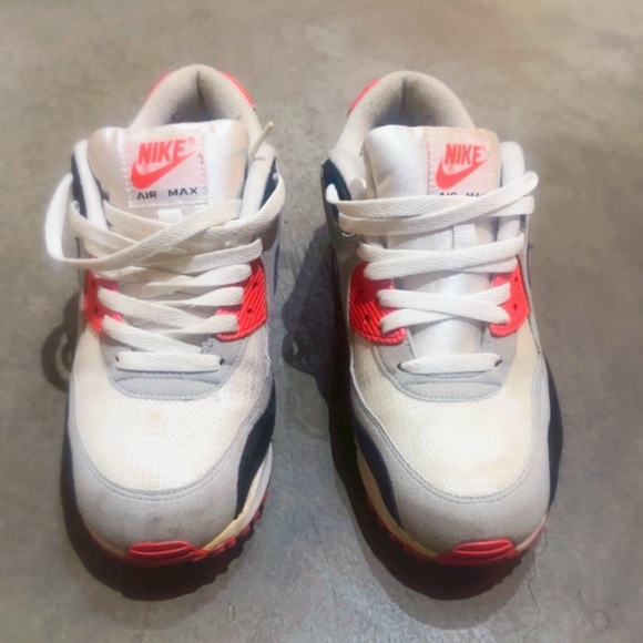 Nike Air Max 90 Gs 'Infrared's (Size 8.5 woman’s) - Picture 4 of 9